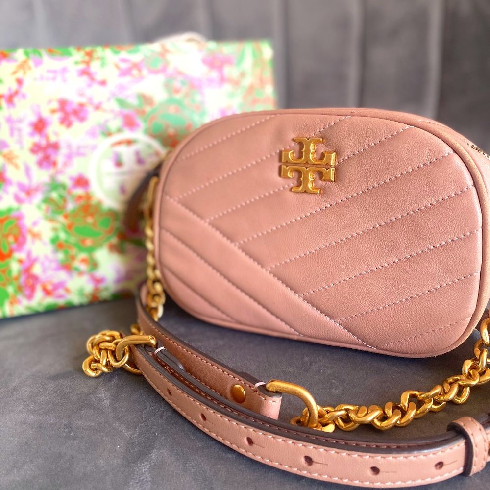Tory Burch Kira Chevron Small Camera Bag